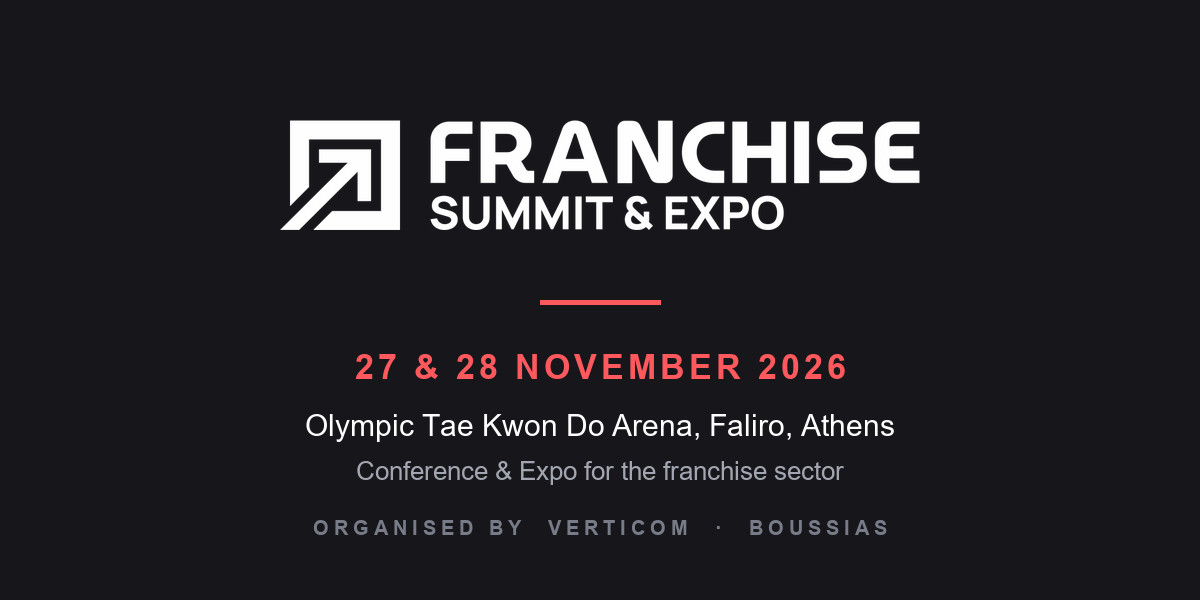 Franchise Summit & Expo 2026 — 27 & 28 November, Olympic Tae Kwon Do Arena, Athens